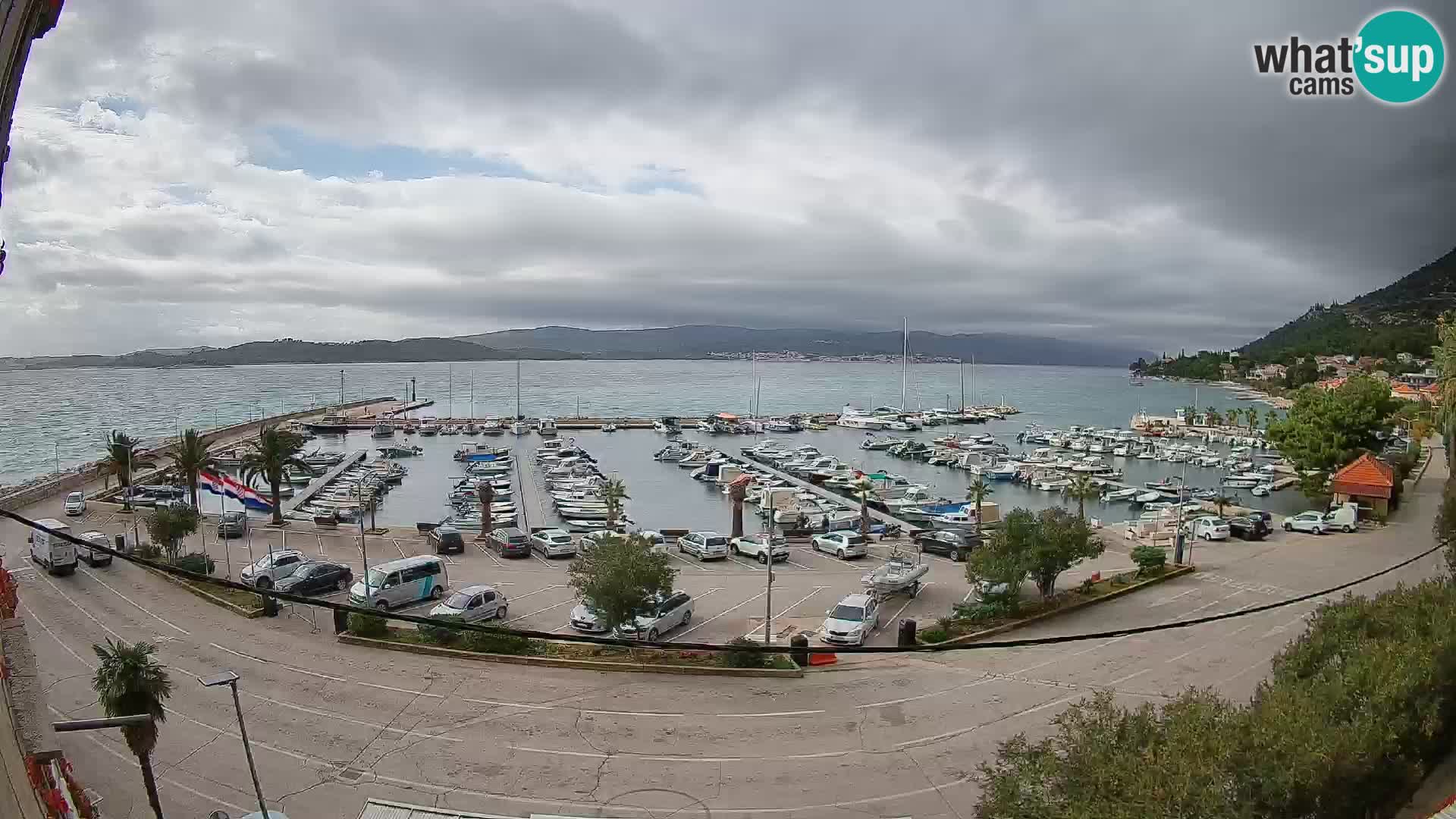 Webcam Orebić Riva – Ferry vers Korčula en direct