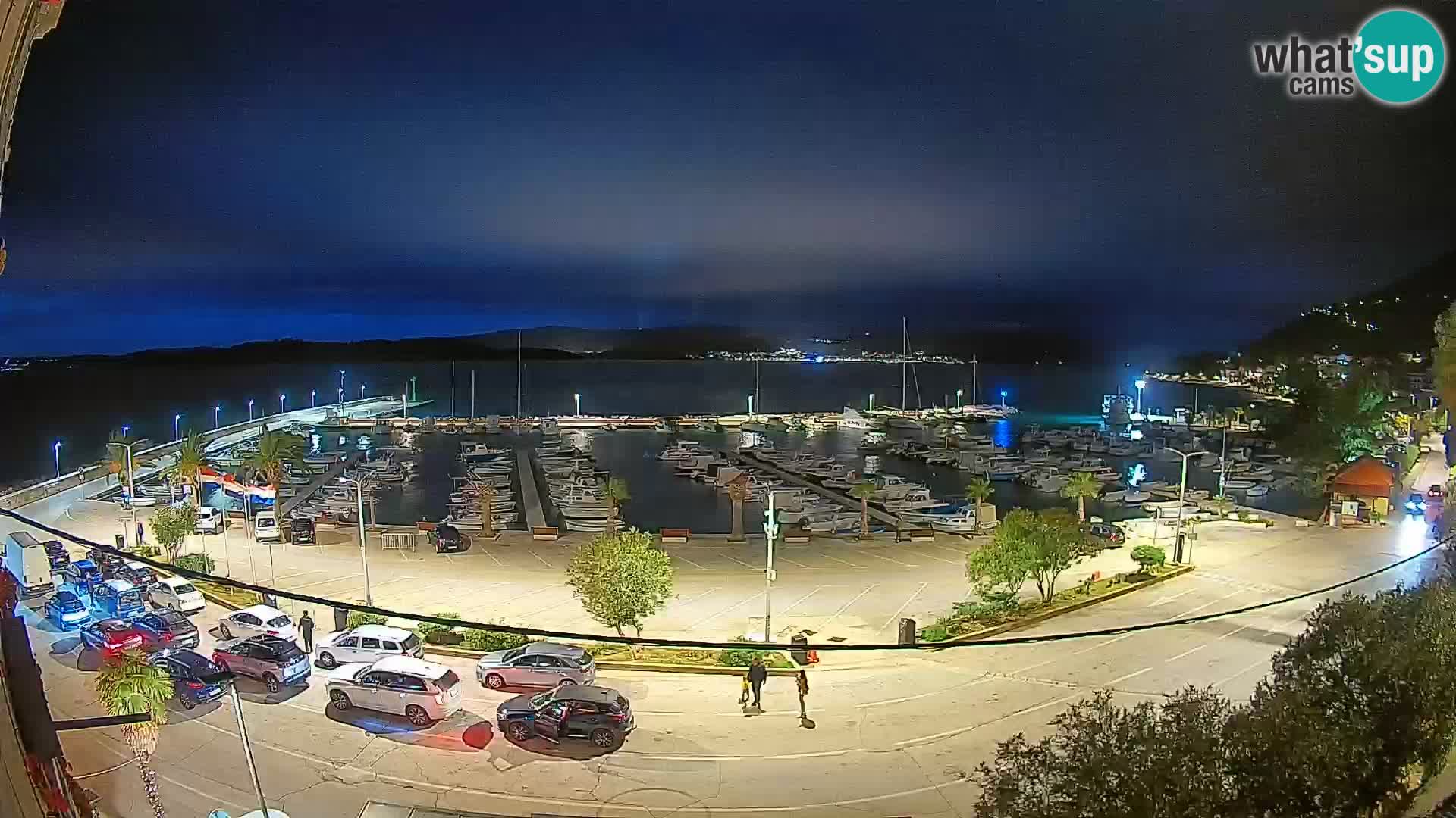 Webcam Orebić Uferpromenade – Fähre nach Korčula Live