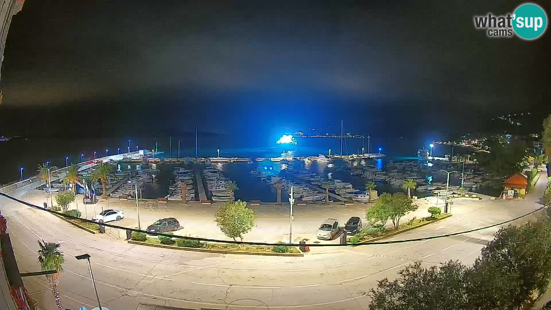 Webcam Orebić Uferpromenade – Fähre nach Korčula Live