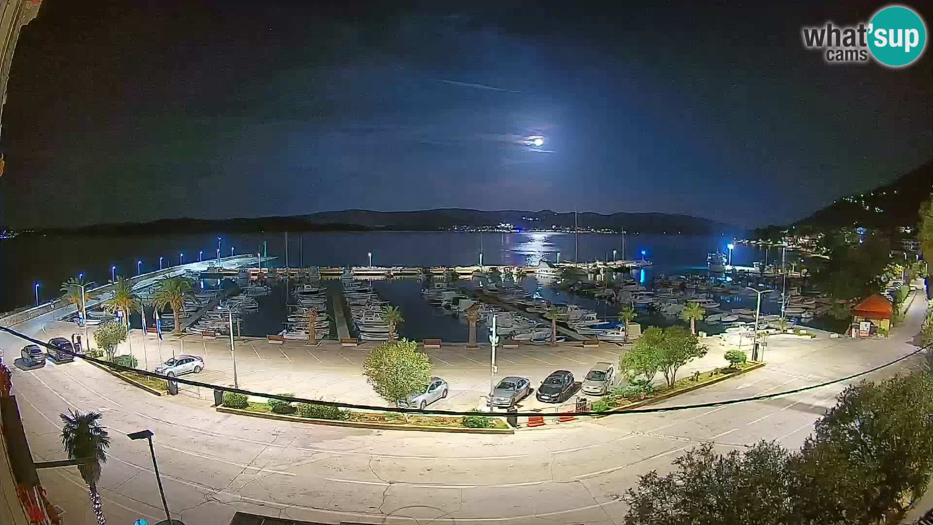 Webcam Orebić Riva – Ferry to Korčula Live