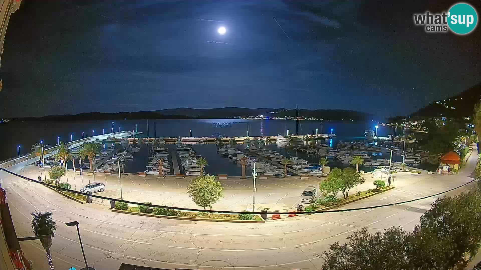 Webcam Orebić Riva – Ferry to Korčula Live