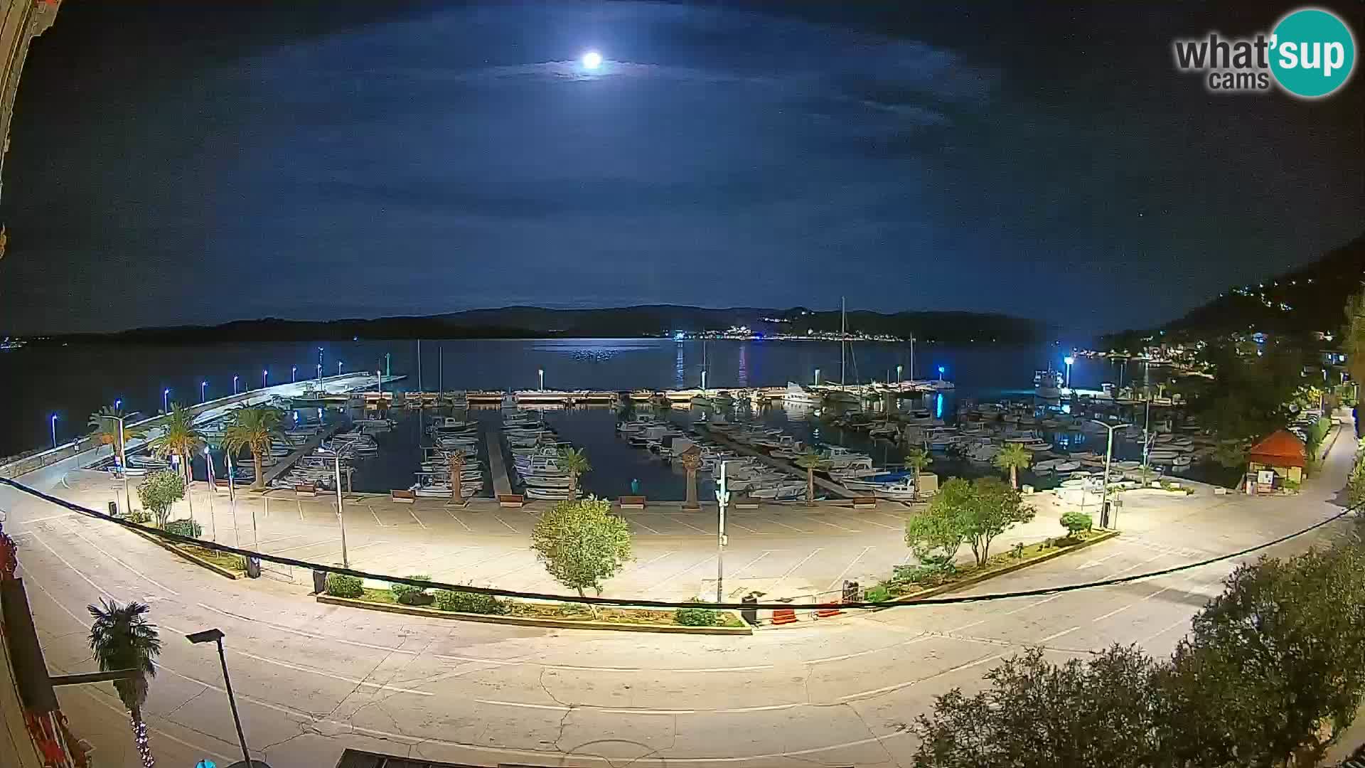 Webcam Orebić Riva – Ferry to Korčula Live