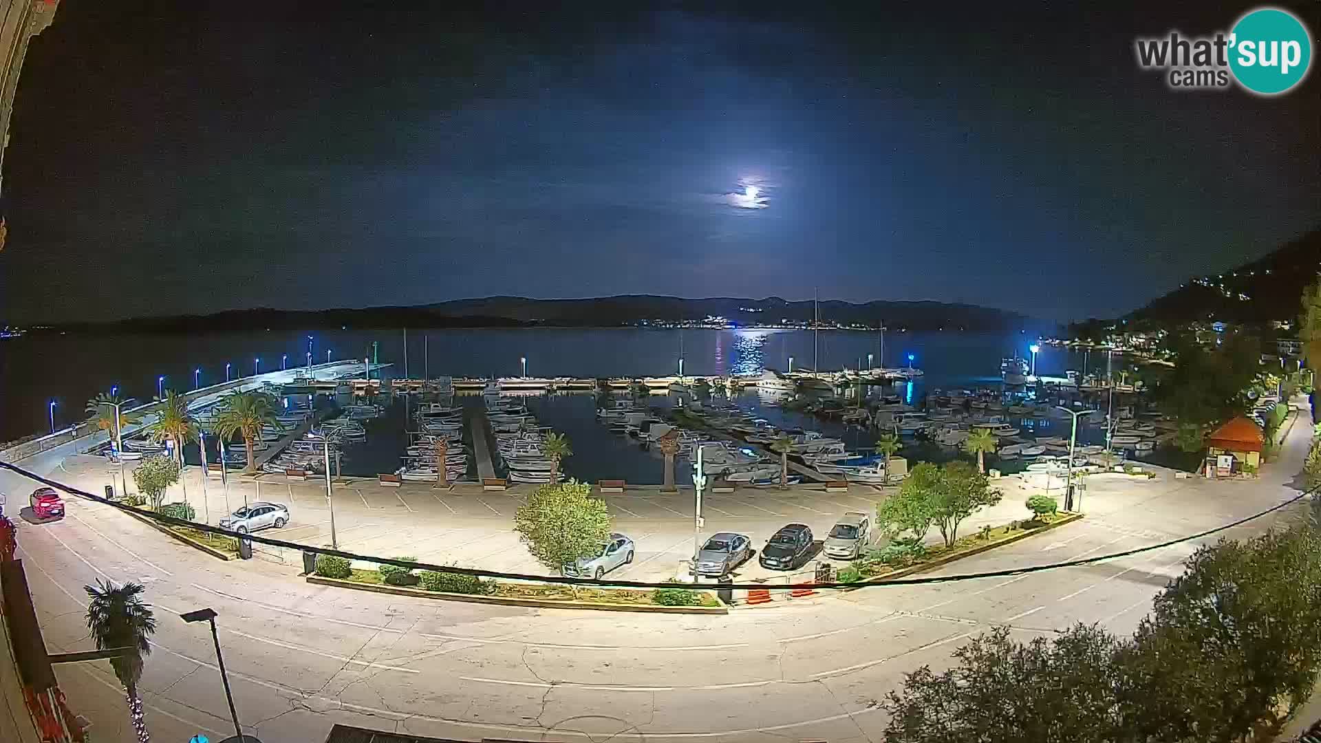 Webcam Orebić Riva – Ferry to Korčula Live