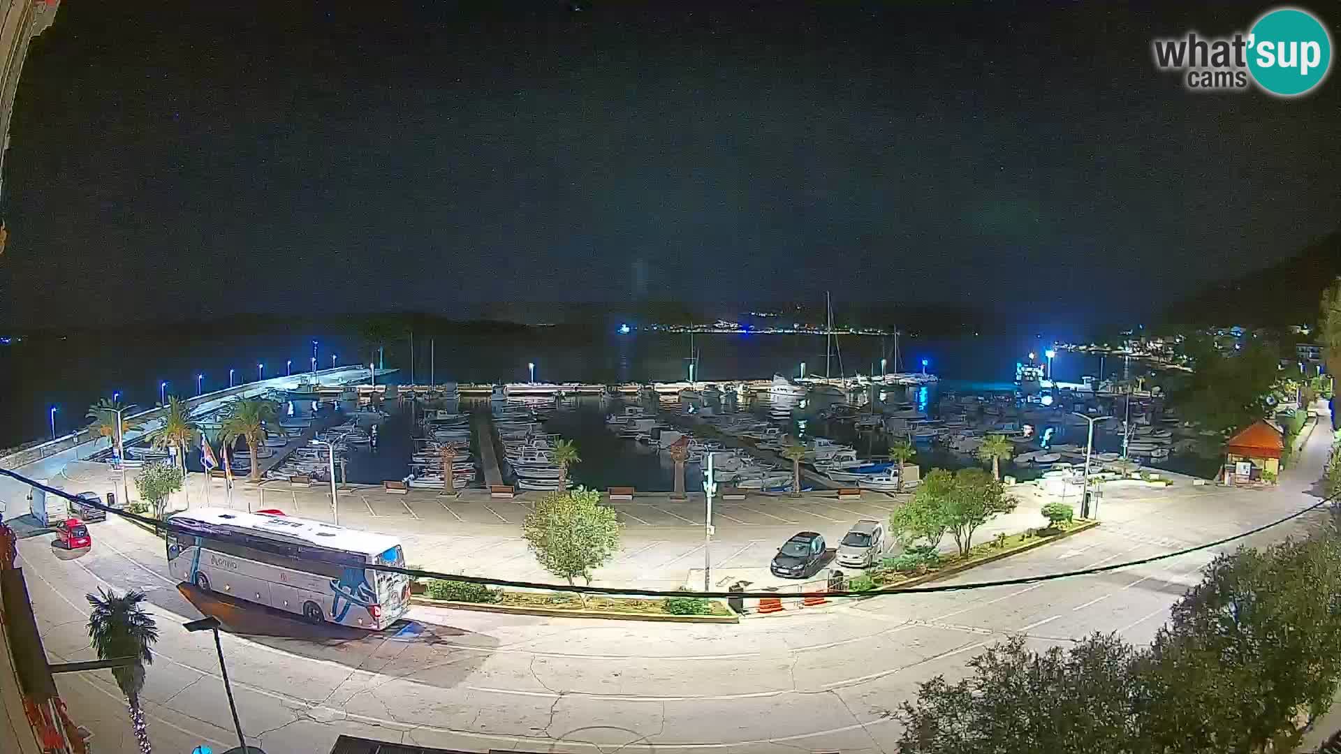 Webcam Orebić Uferpromenade – Fähre nach Korčula Live