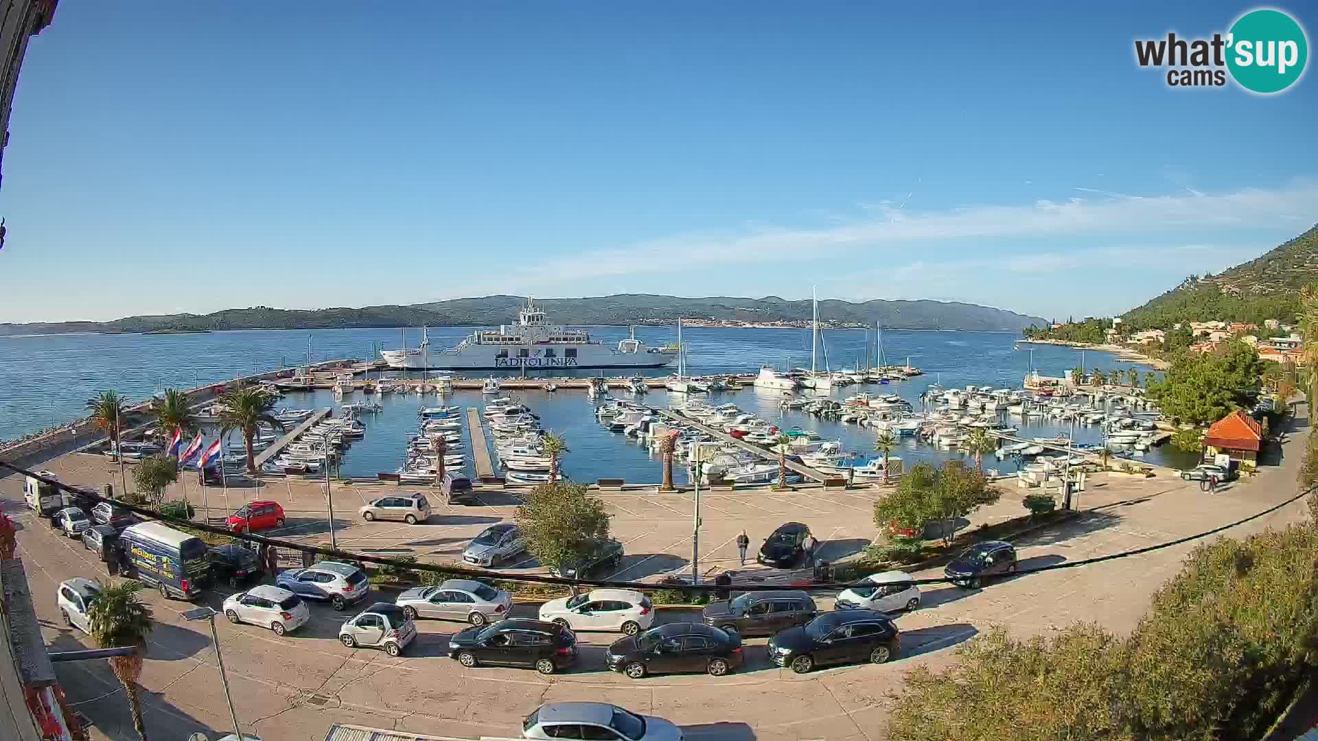 Webcam Sabbioncello Riva – Traghetto per Curzola in diretta