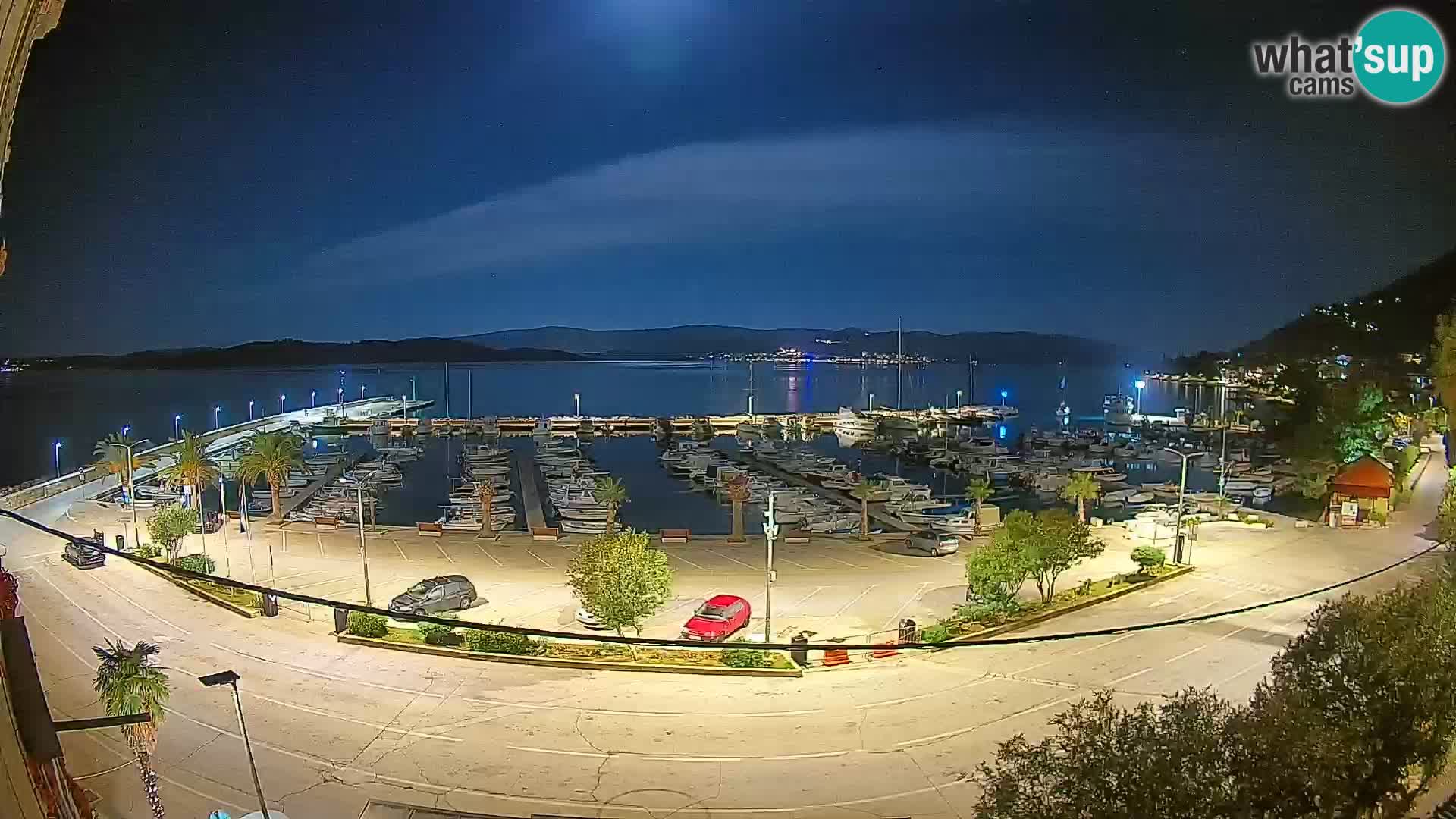 Webcam Orebić Uferpromenade – Fähre nach Korčula Live