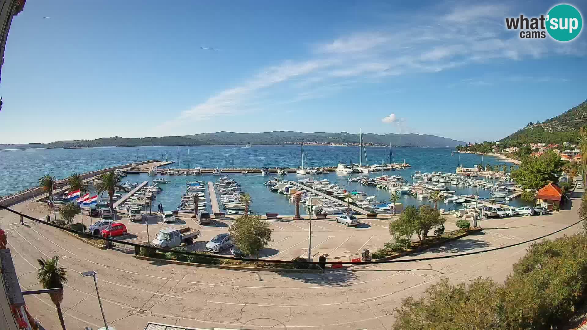 Webcam Sabbioncello Riva – Traghetto per Curzola in diretta