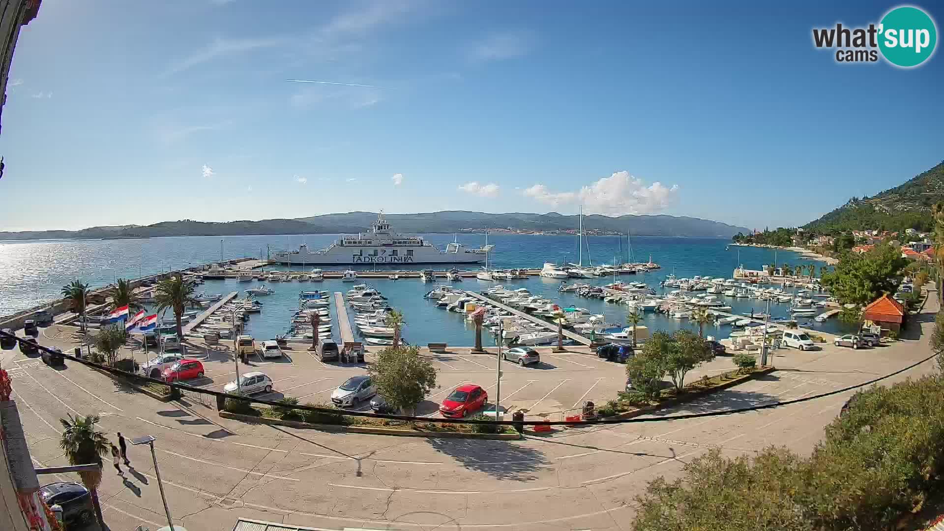 Webcam Sabbioncello Riva – Traghetto per Curzola in diretta