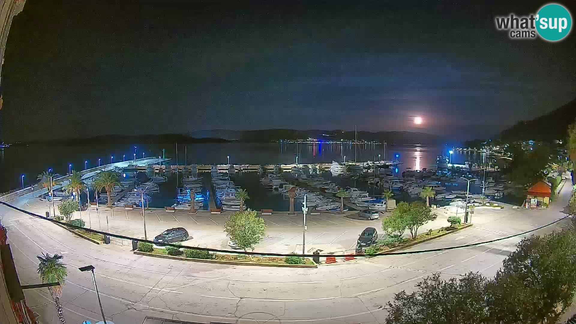 Webcam Orebić Uferpromenade – Fähre nach Korčula Live