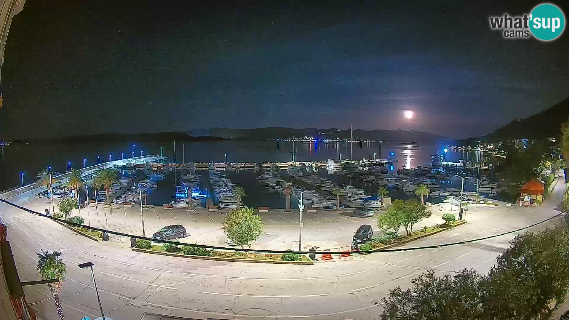 Webcam Orebić Riva – Ferry vers Korčula en direct