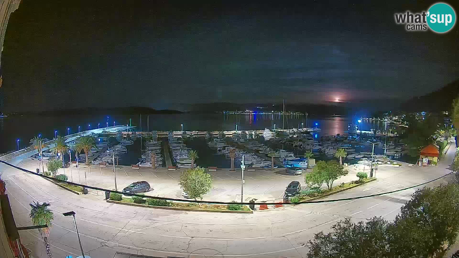 Webcam Orebić Riva – Ferry to Korčula Live