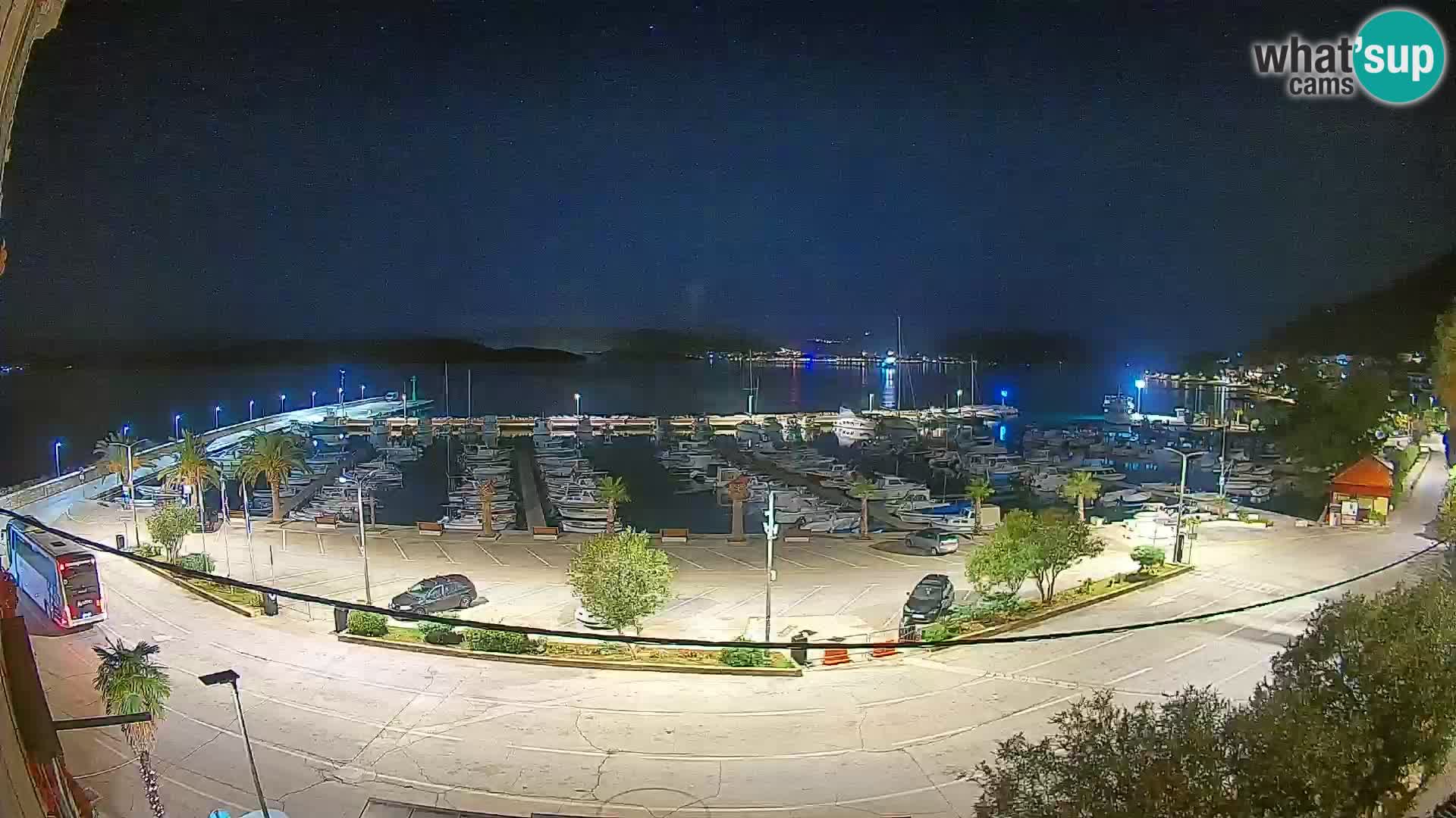 Webcam Orebić Riva – Ferry to Korčula Live