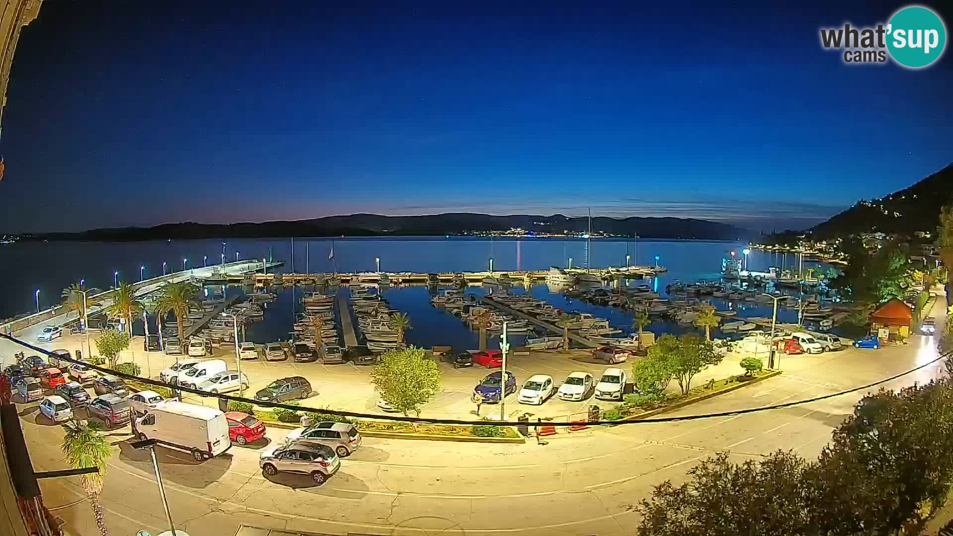 Webcam Orebić Riva – Ferry to Korčula Live