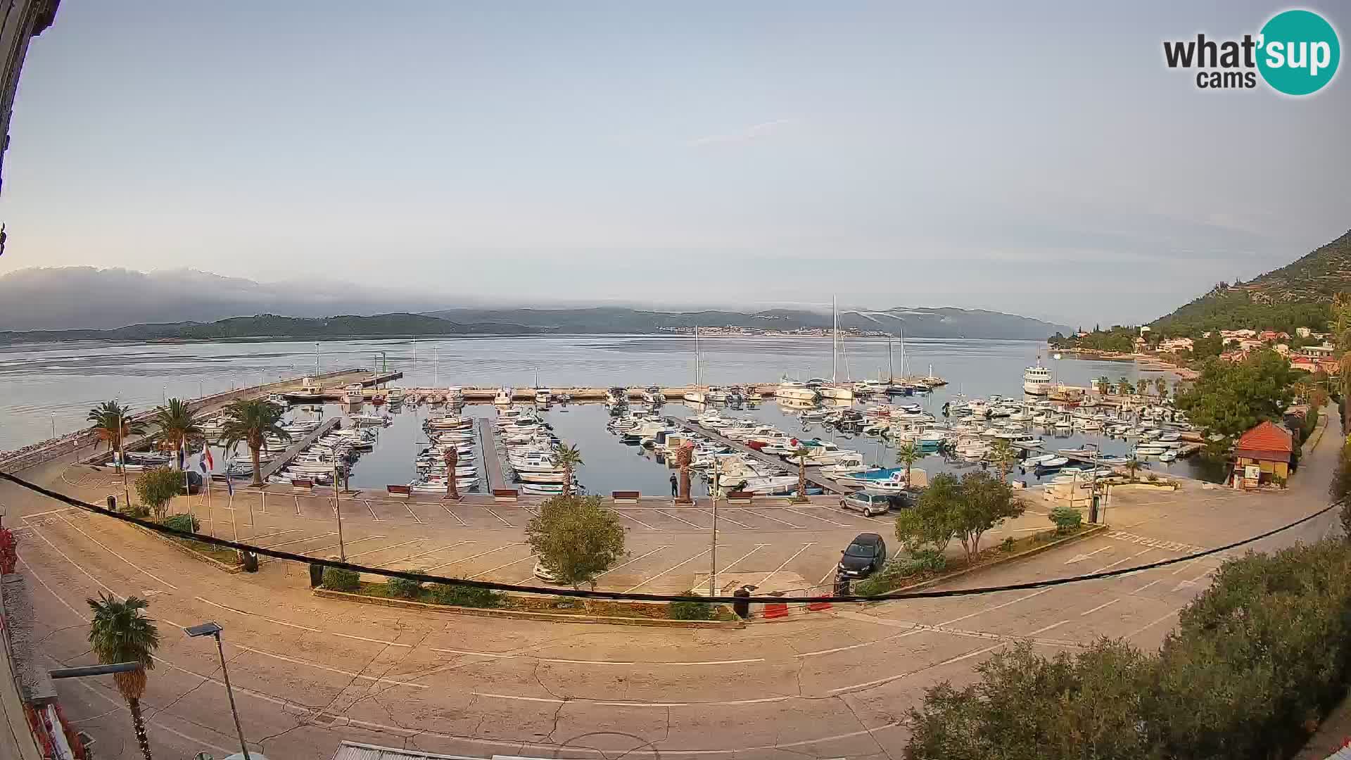 Webcam Orebić Riva – Ferry vers Korčula en direct