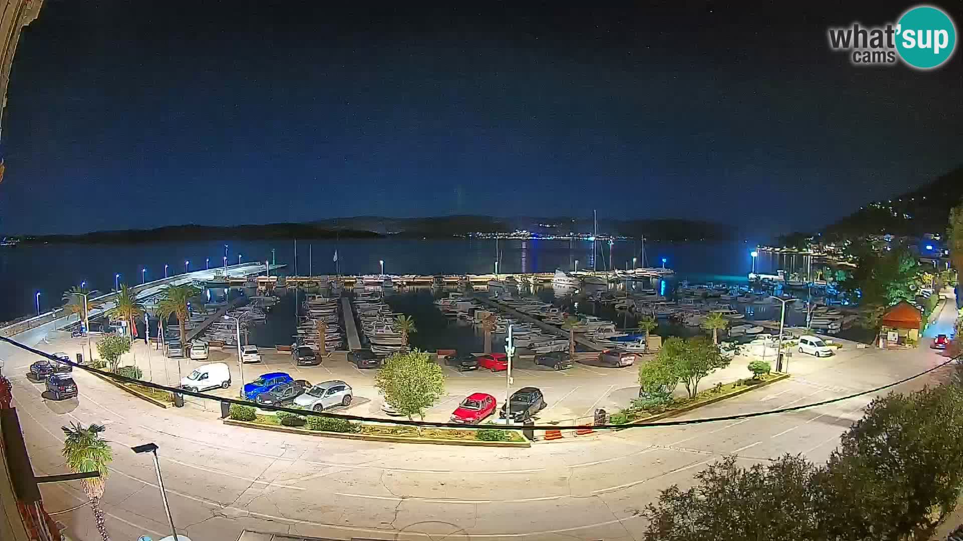 Webcam Orebić Uferpromenade – Fähre nach Korčula Live