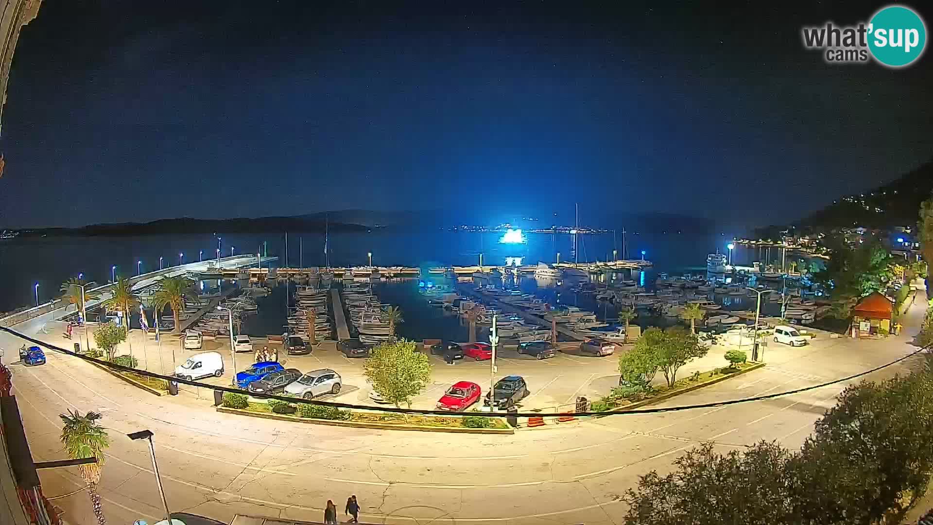 Webcam Orebić Riva – Ferry to Korčula Live