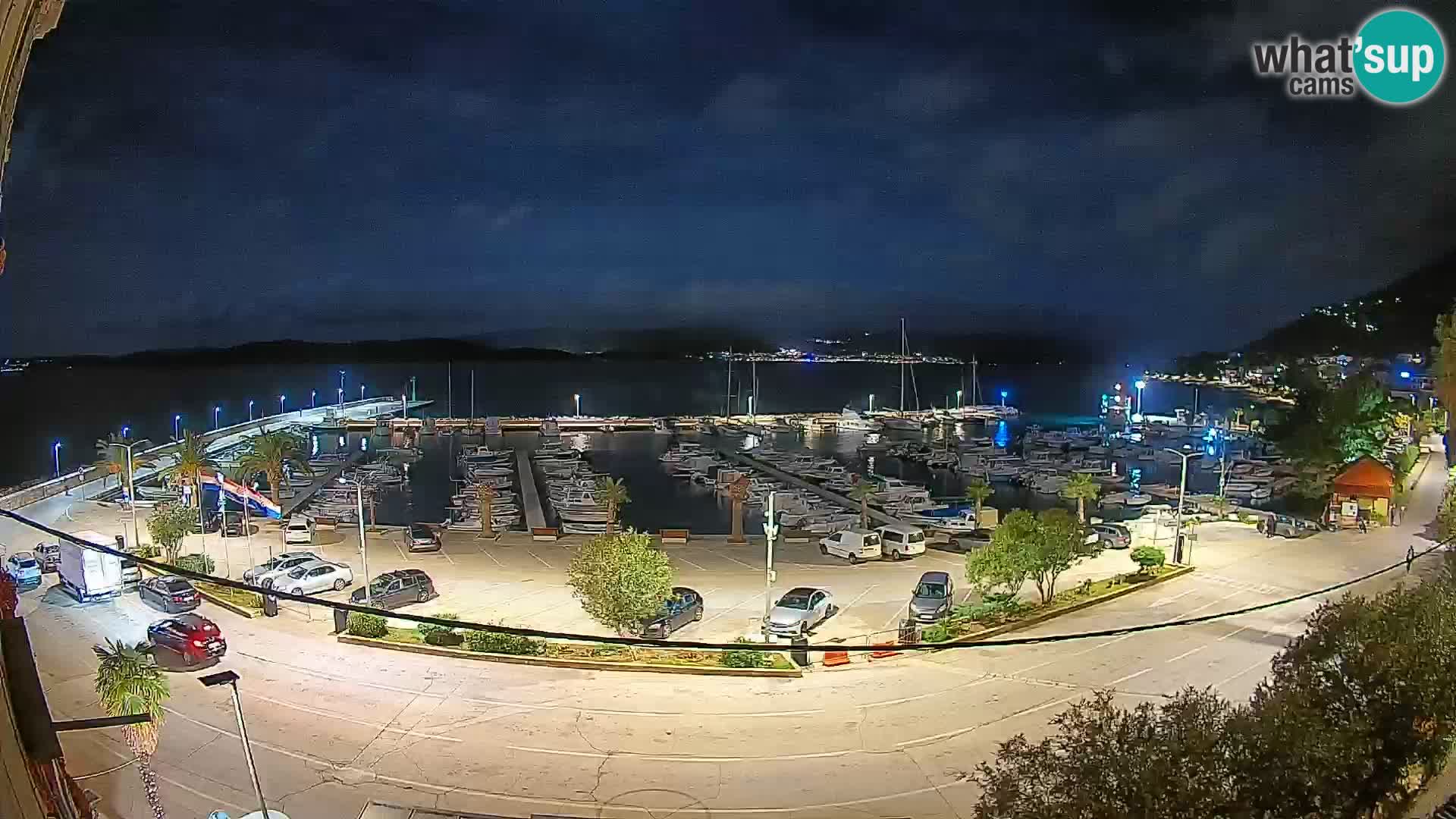 Webcam Orebić Riva – Ferry to Korčula Live