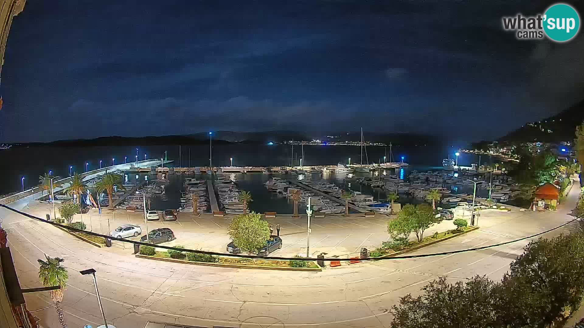 Webcam Orebić Riva – Ferry to Korčula Live