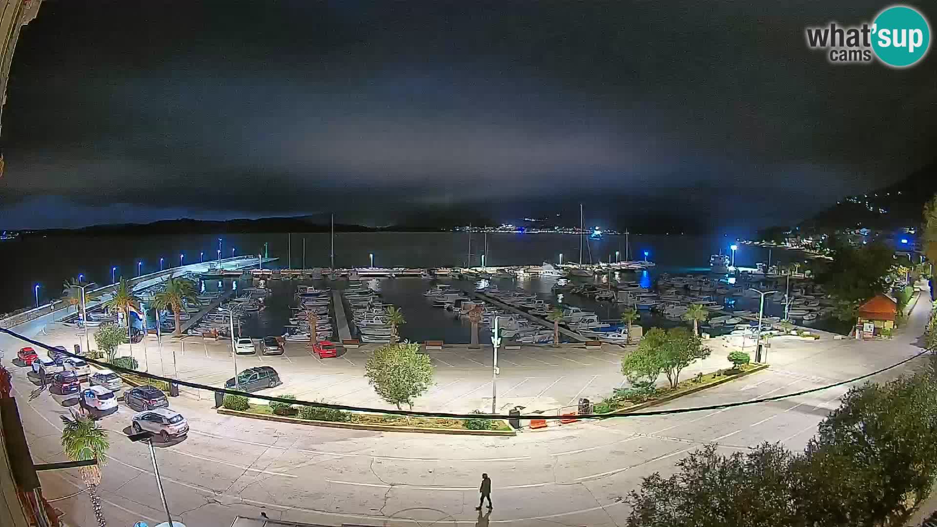 Webcam Orebić Riva – Ferry vers Korčula en direct