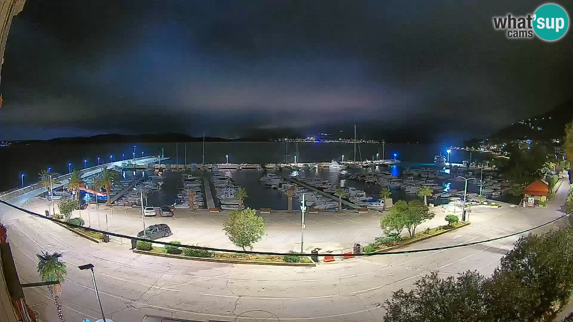 Webcam Orebić Riva – Ferry to Korčula Live