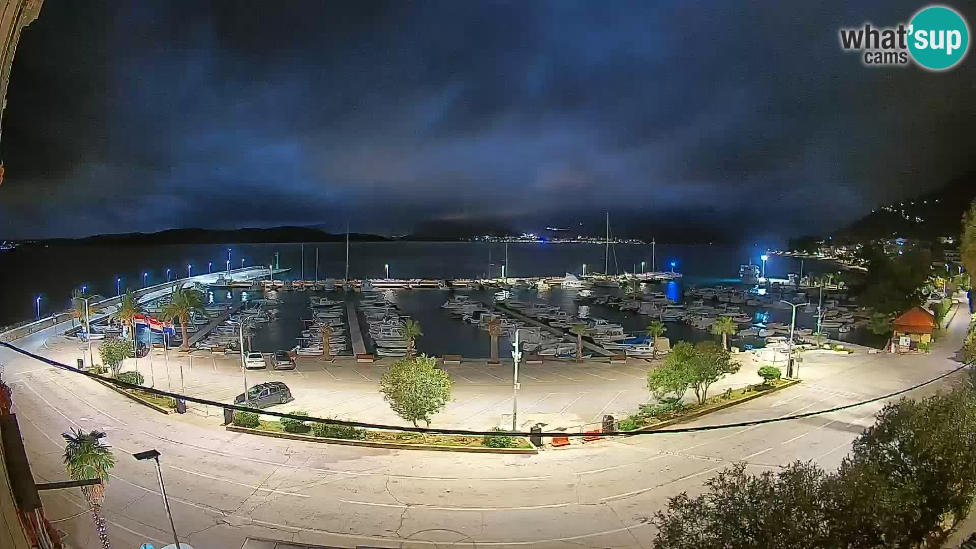 Webcam Orebić Riva – Ferry to Korčula Live