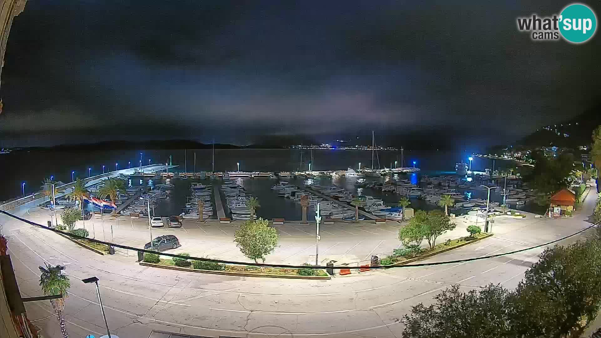 Webcam Orebić Riva – Ferry vers Korčula en direct