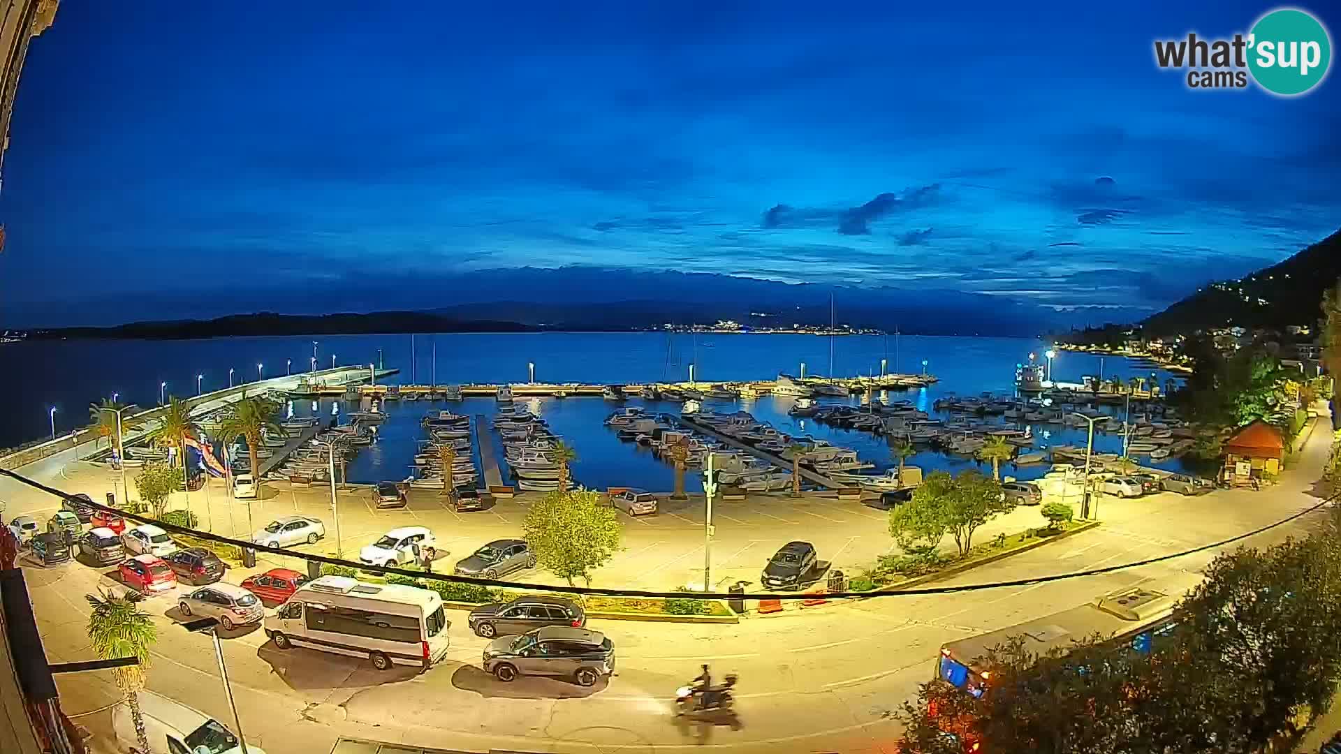 Webcam Orebić Riva – Ferry to Korčula Live