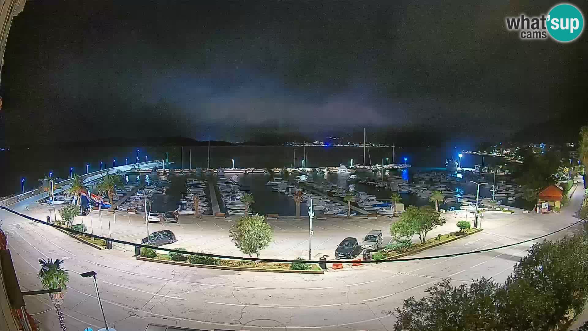 Webcam Orebić Riva – Ferry to Korčula Live