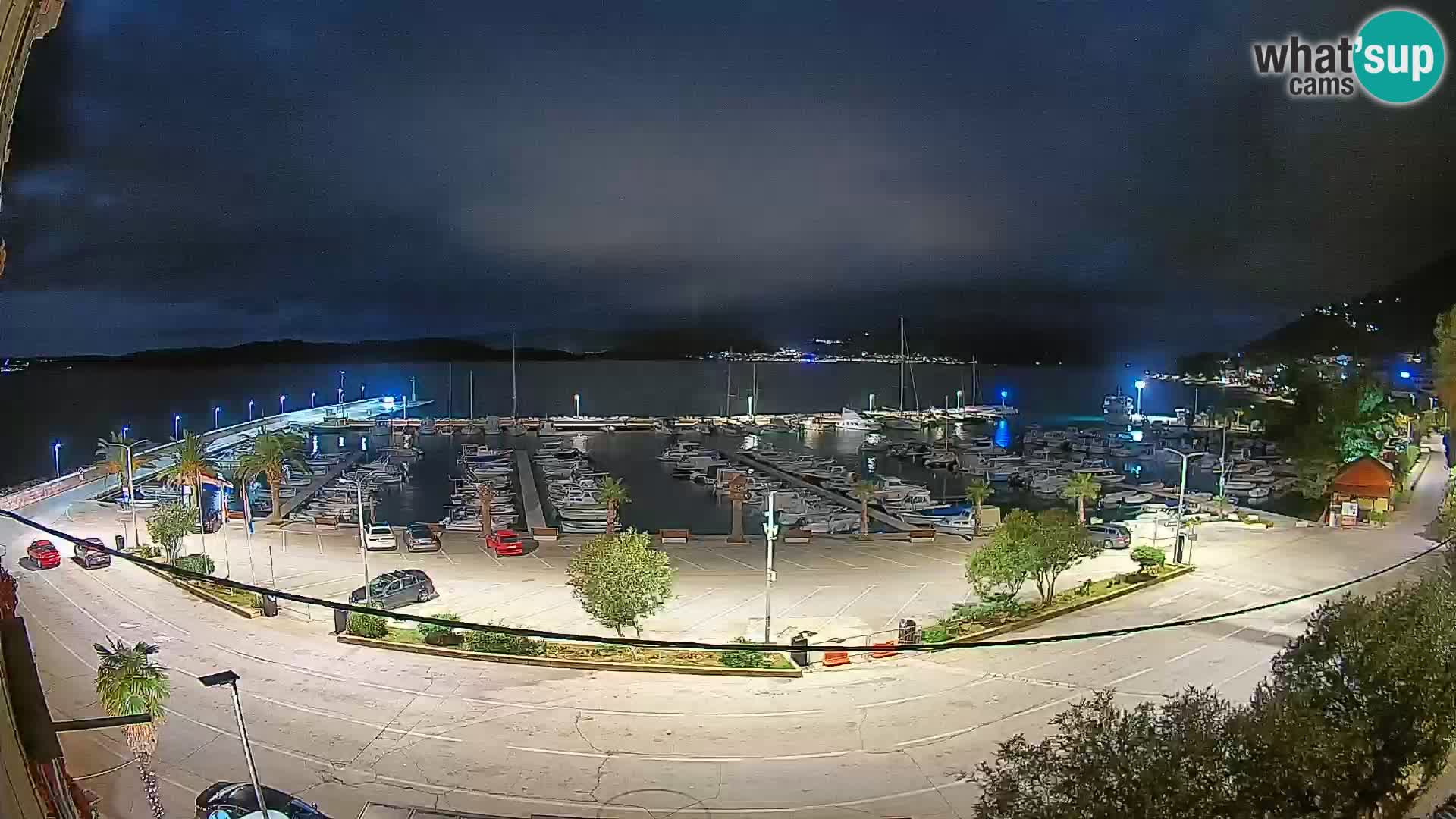Webcam Orebić Riva – Ferry to Korčula Live