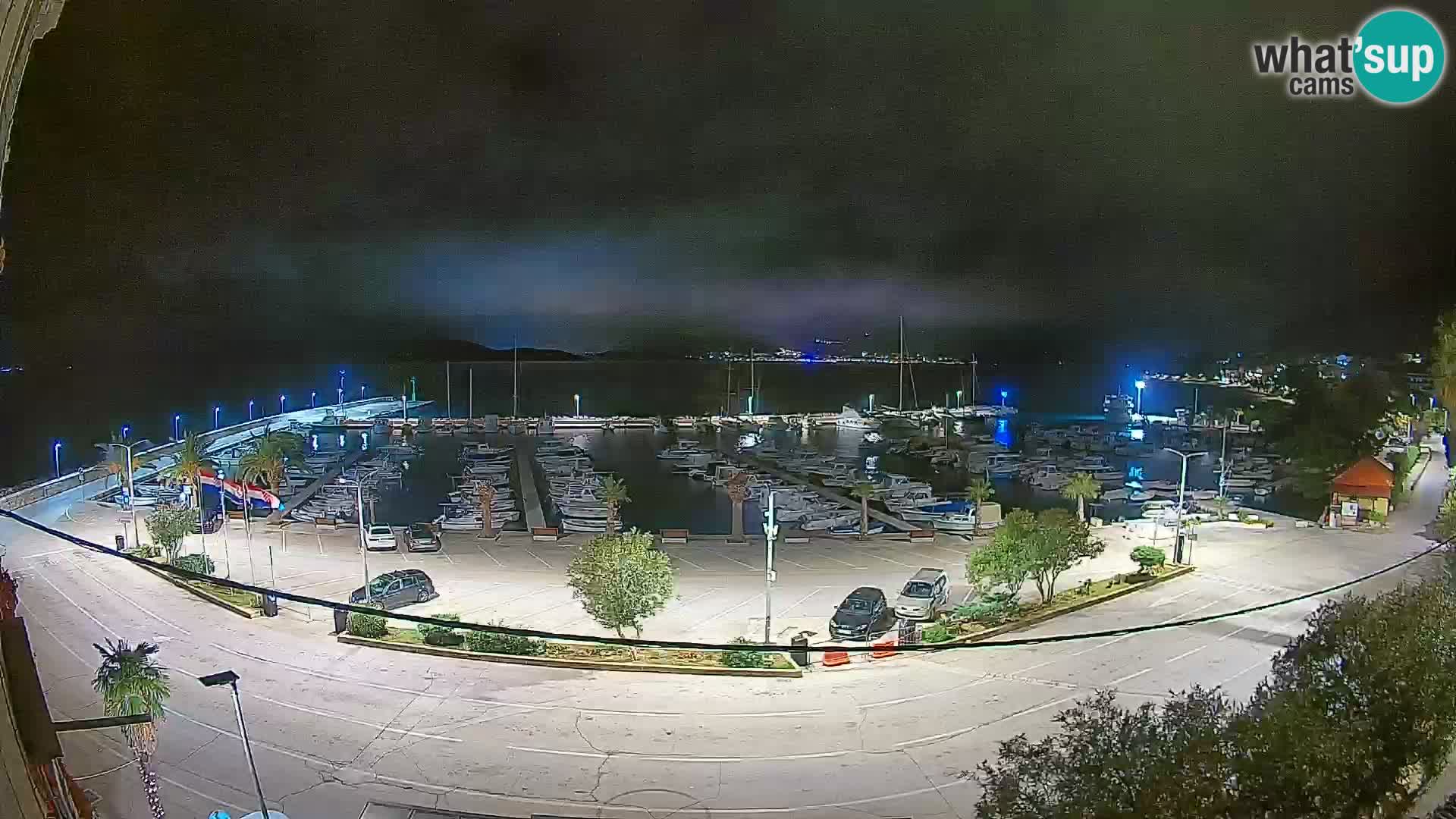 Spletna kamera Orebić Riva – Trajekt za Korčulo v živo