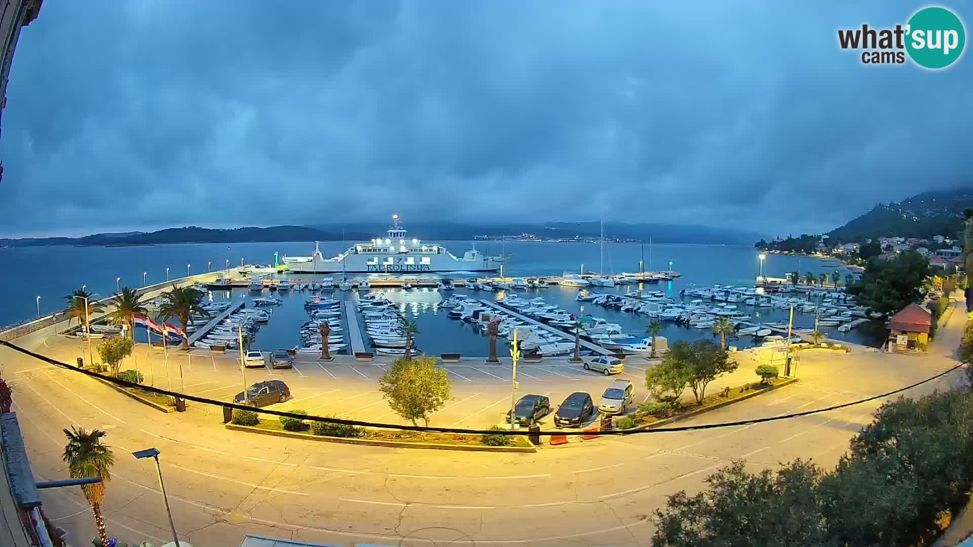 Webcam Sabbioncello Riva – Traghetto per Curzola in diretta