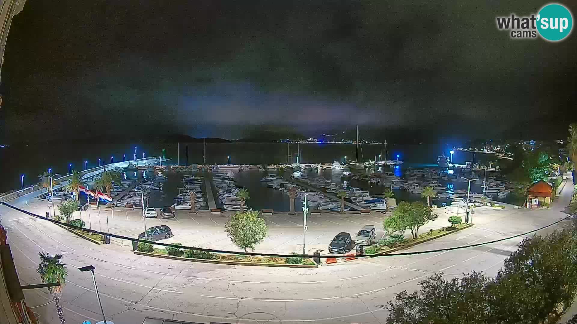 Webcam Orebić Riva – Ferry to Korčula Live