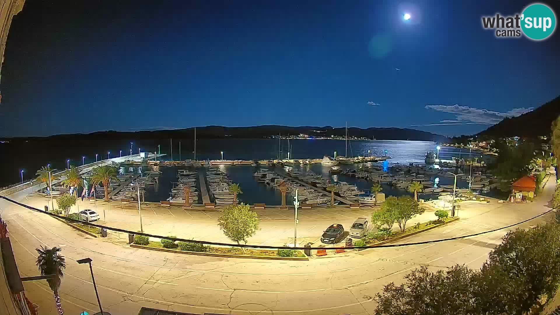 Webcam Orebić Riva – Ferry a Korčula en vivo