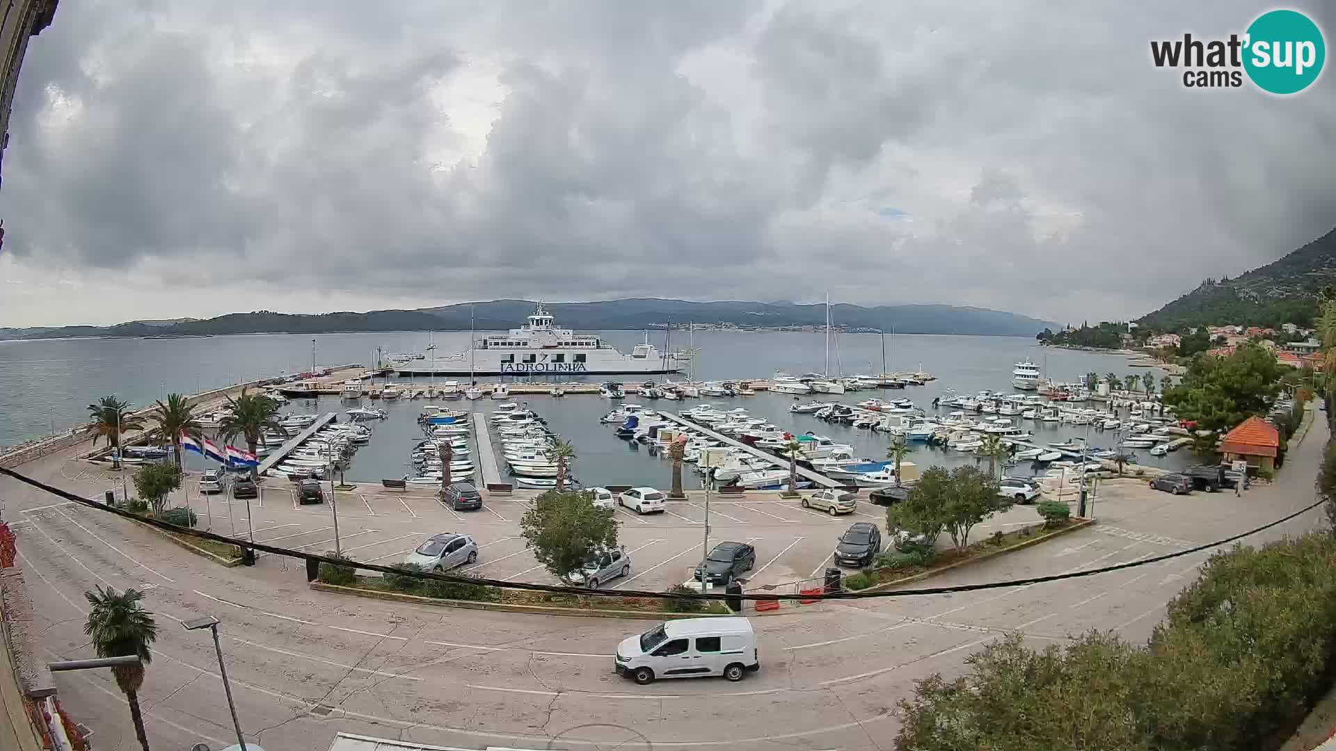 Webcam Sabbioncello Riva – Traghetto per Curzola in diretta