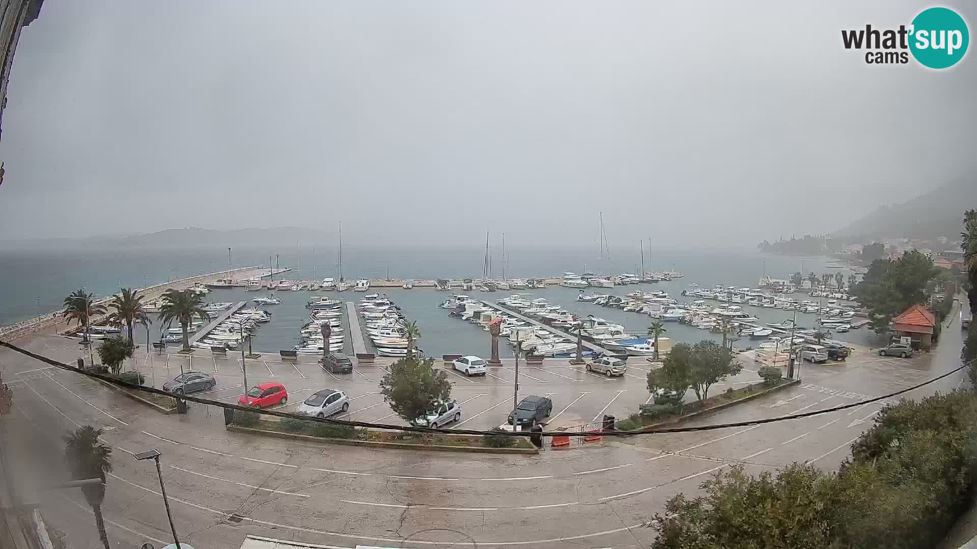Webcam Orebić Riva – Ferry vers Korčula en direct