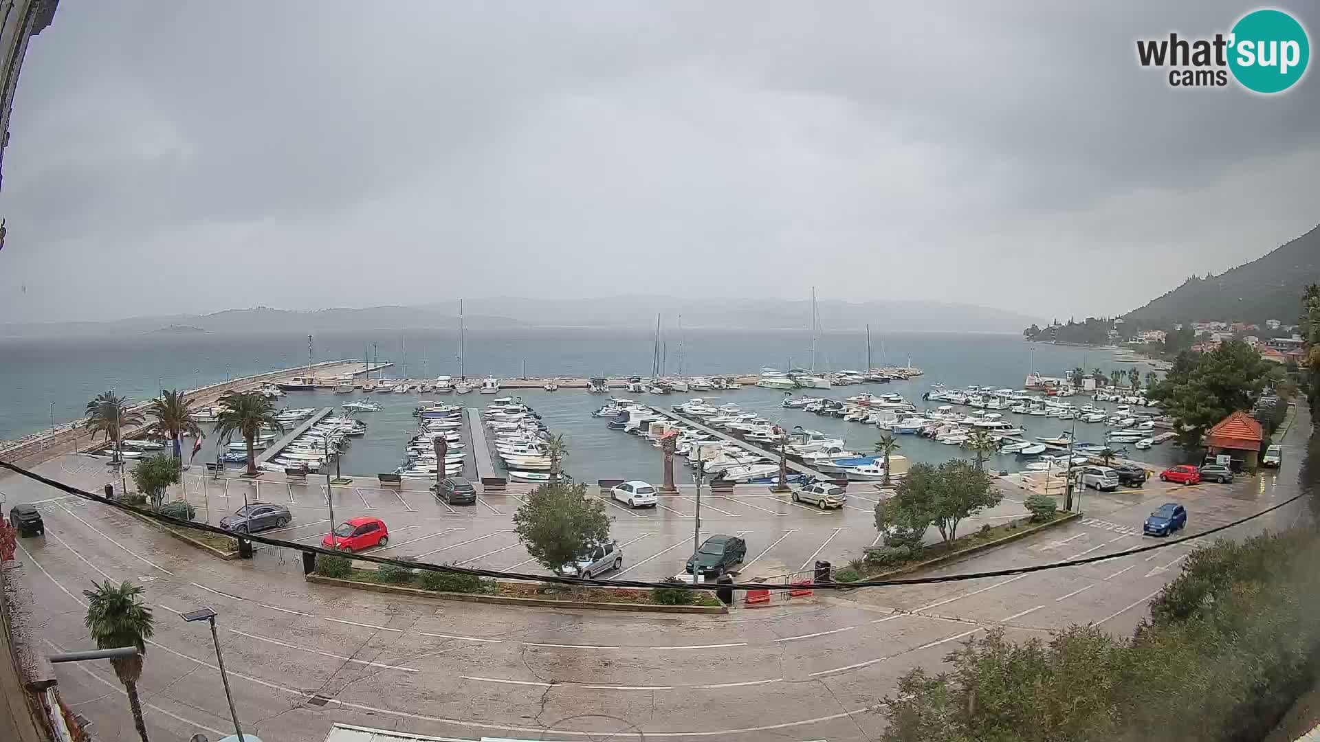 Webcam Orebić Riva – Ferry a Korčula en vivo