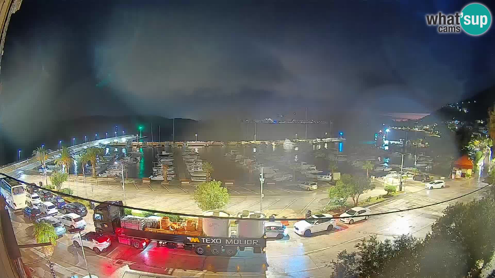 Webcam Orebić Riva – Ferry vers Korčula en direct