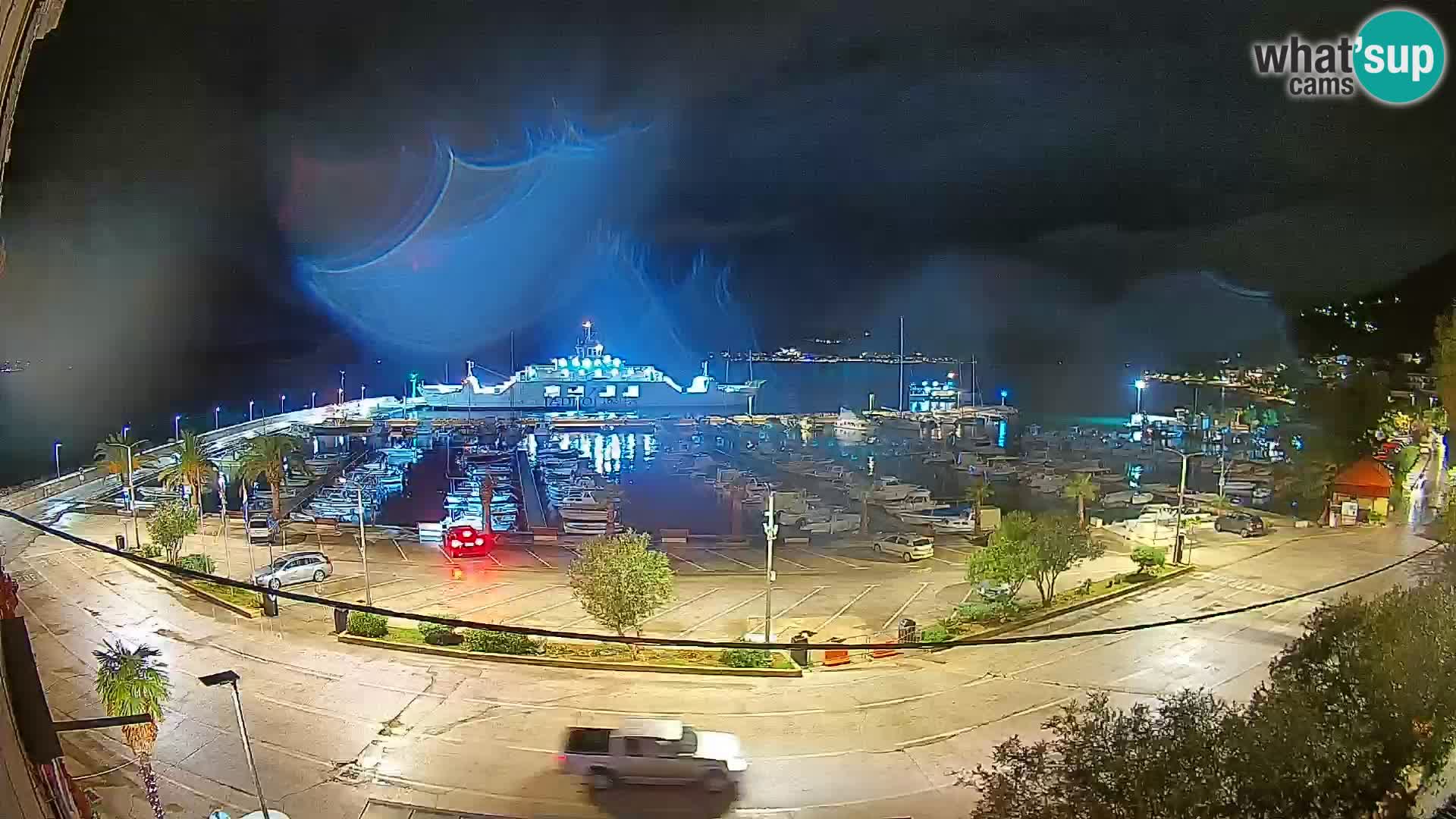 Webcam Orebić Riva – Ferry to Korčula Live