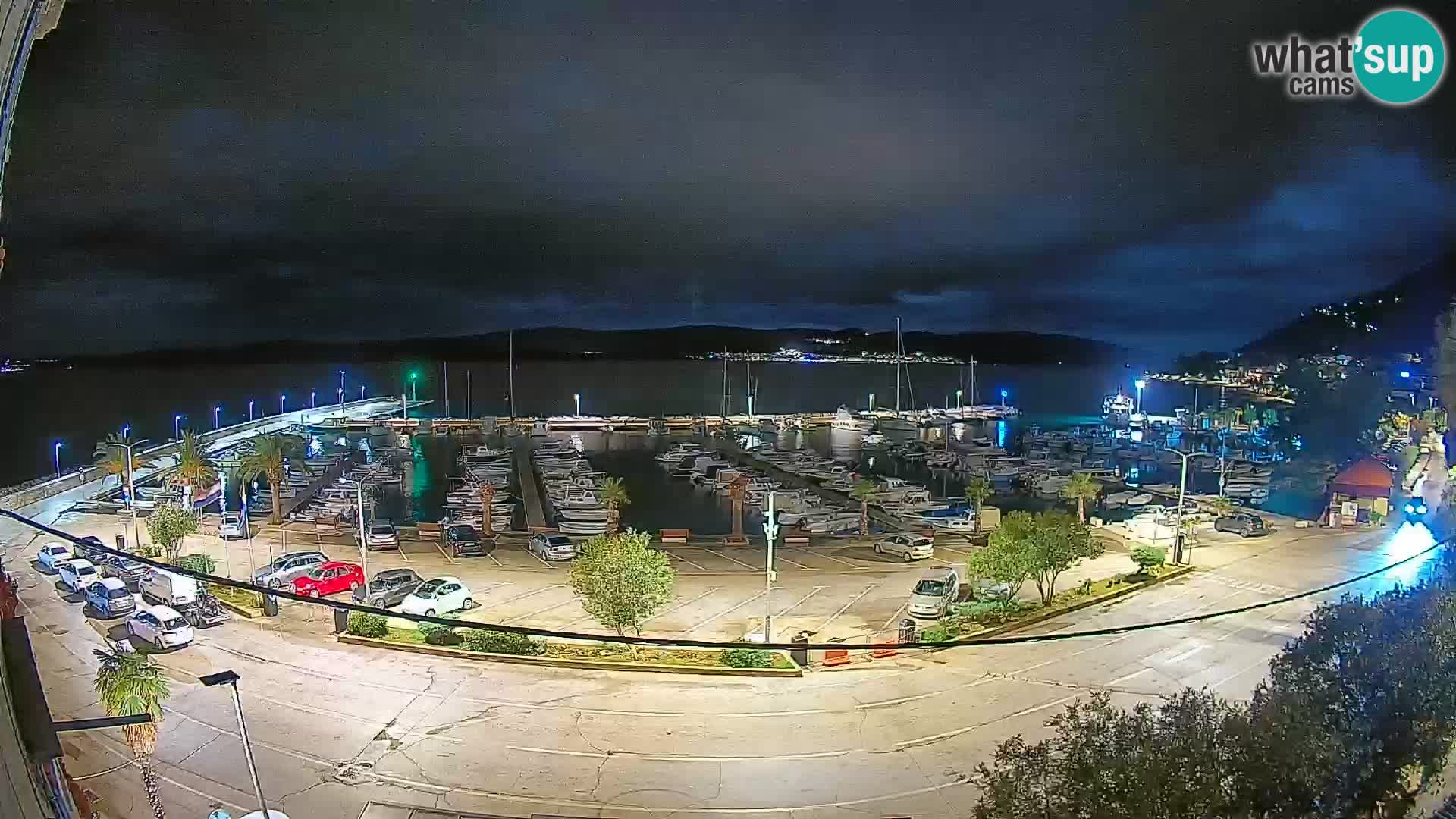 Webcam Orebić Riva – Ferry vers Korčula en direct