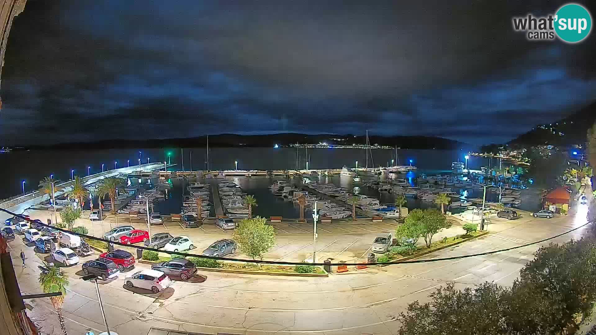 Spletna kamera Orebić Riva – Trajekt za Korčulo v živo