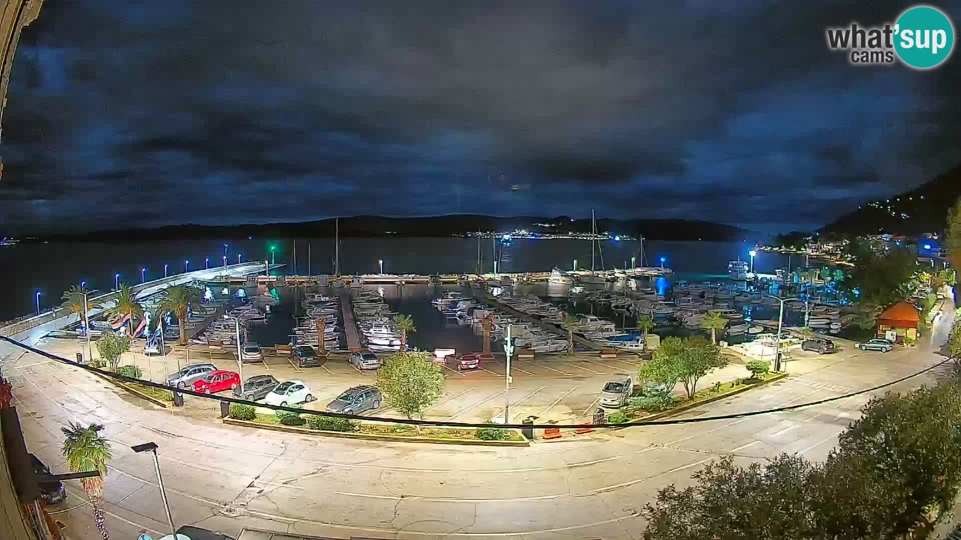 Webcam Orebić Uferpromenade – Fähre nach Korčula Live