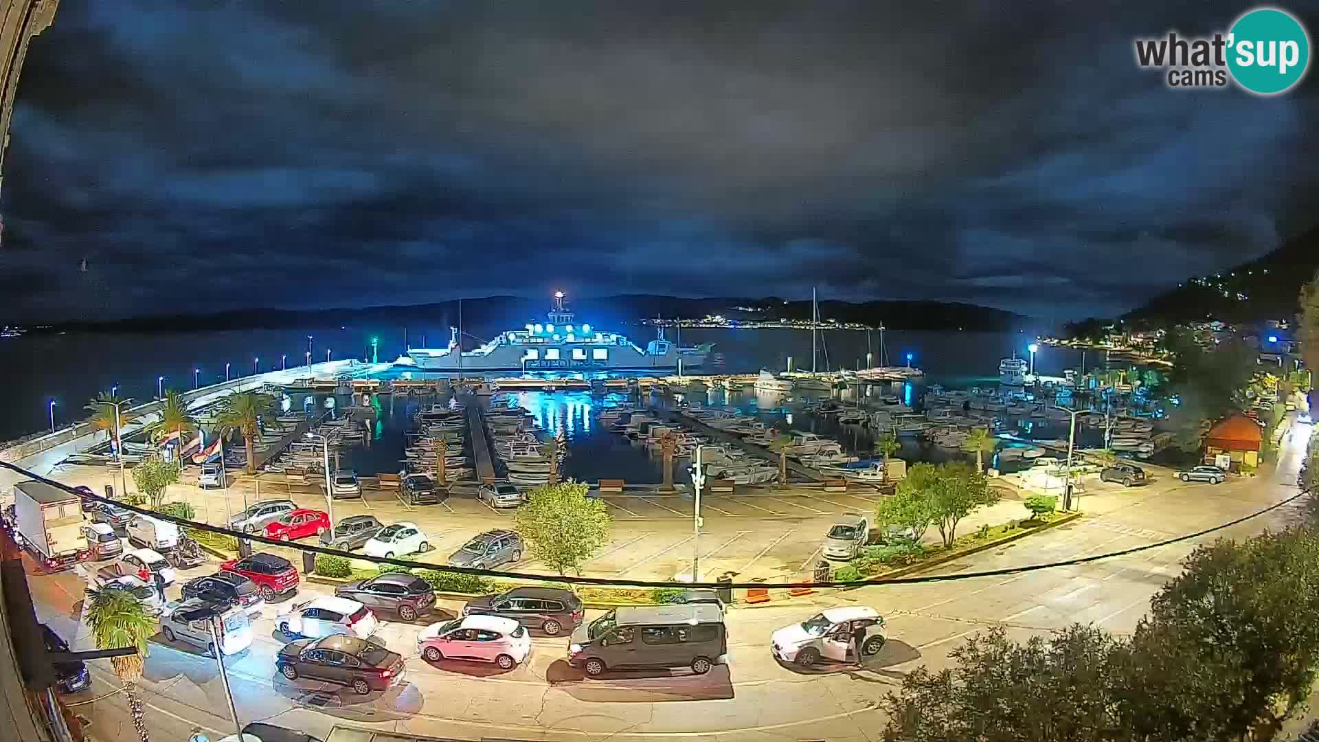 Webcam Orebić Riva – Ferry to Korčula Live