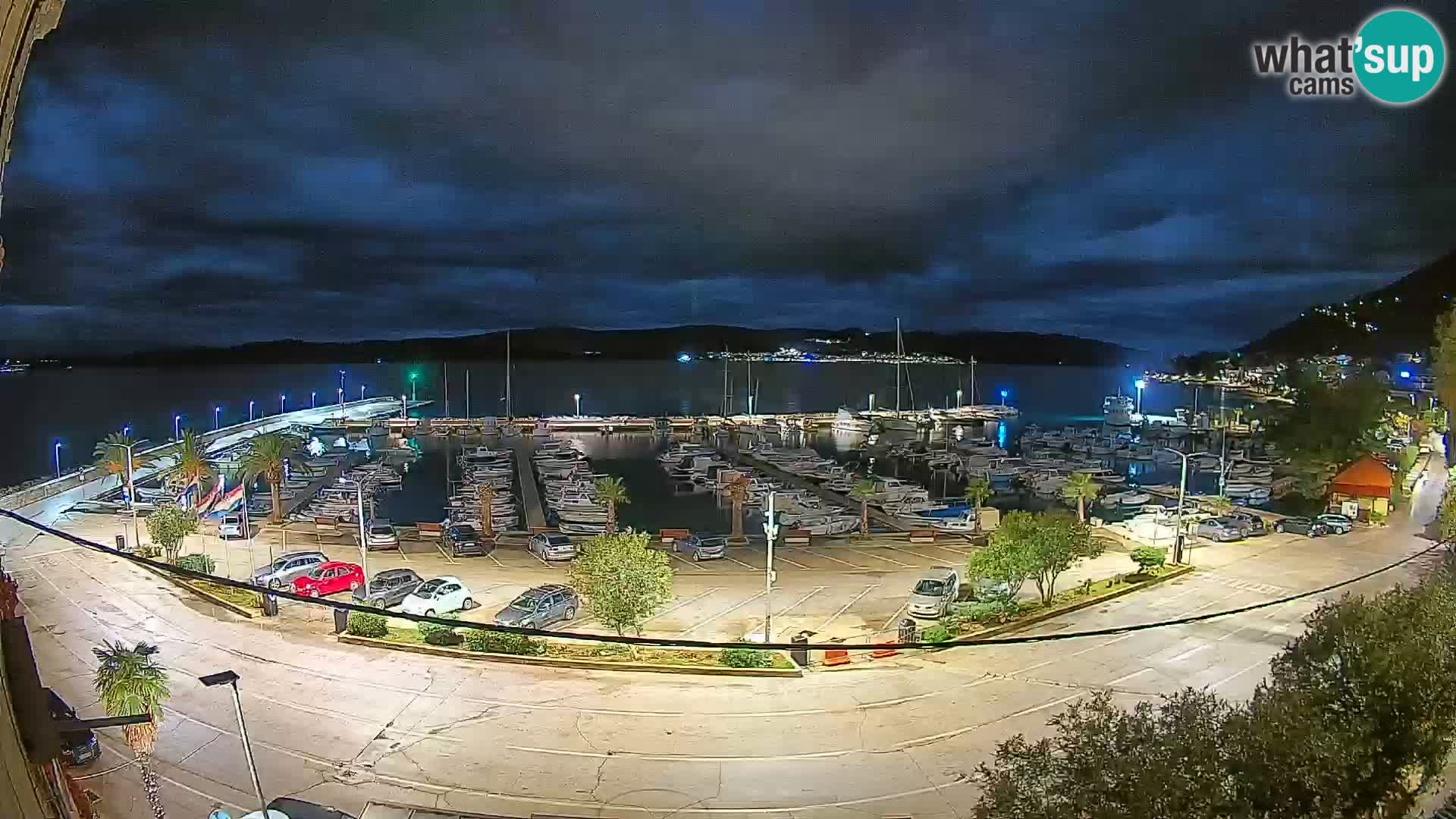 Webcam Orebić Riva – Ferry to Korčula Live