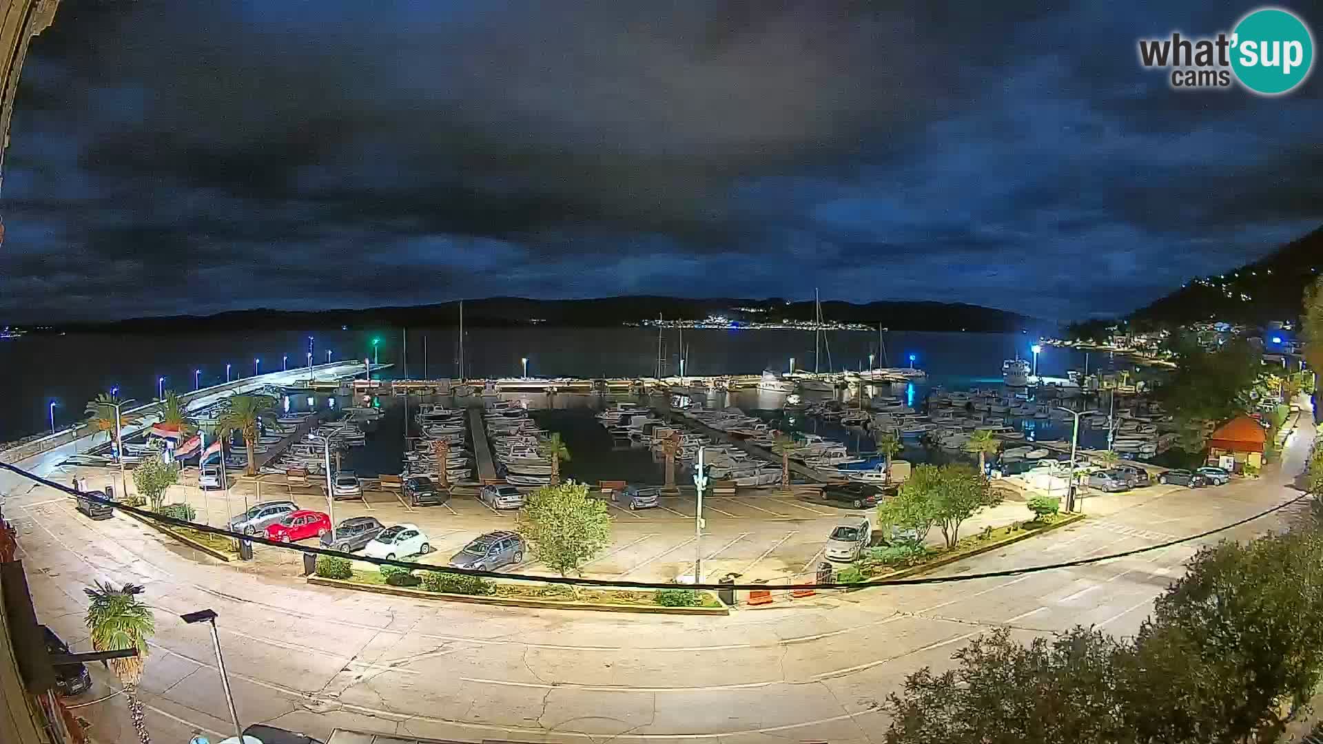 Webcam Orebić Uferpromenade – Fähre nach Korčula Live
