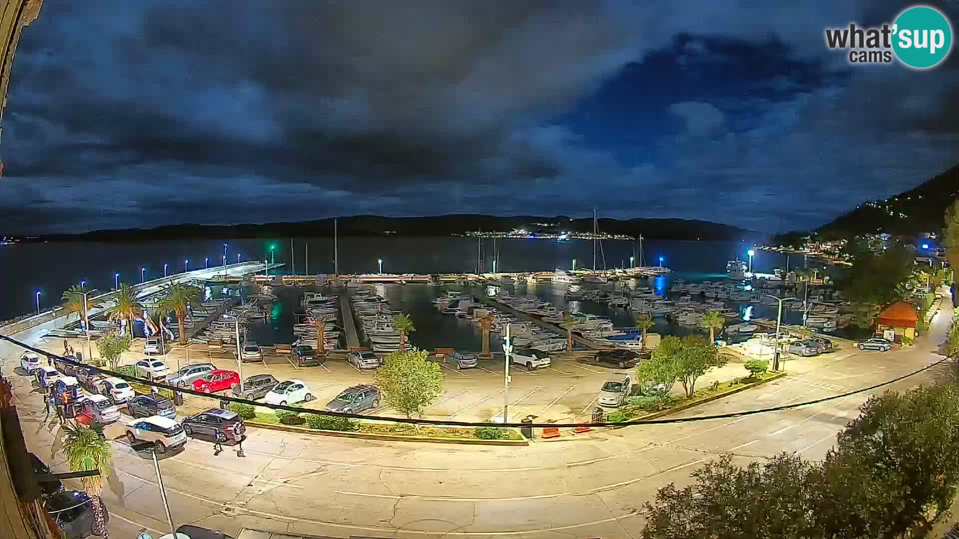 Webcam Orebić Riva – Ferry to Korčula Live