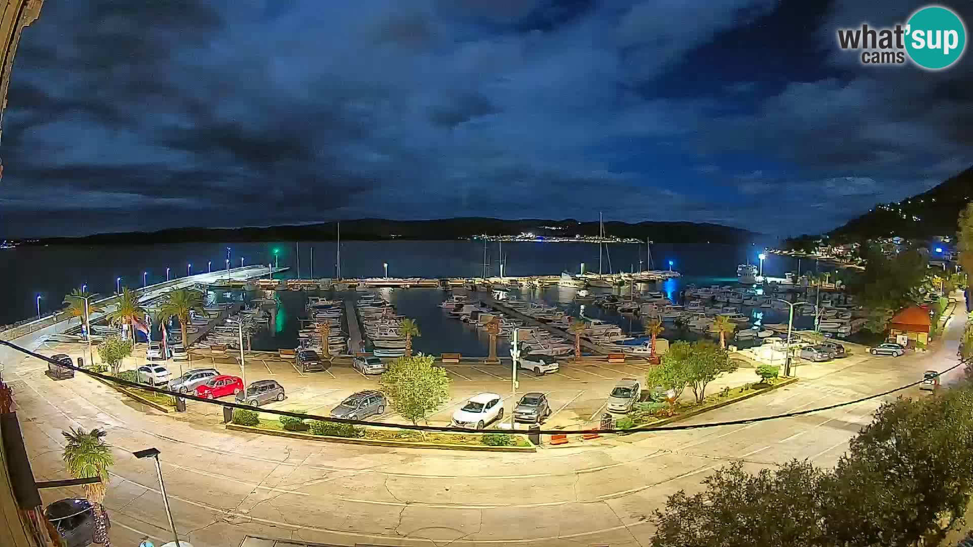 Webcam Orebić Uferpromenade – Fähre nach Korčula Live