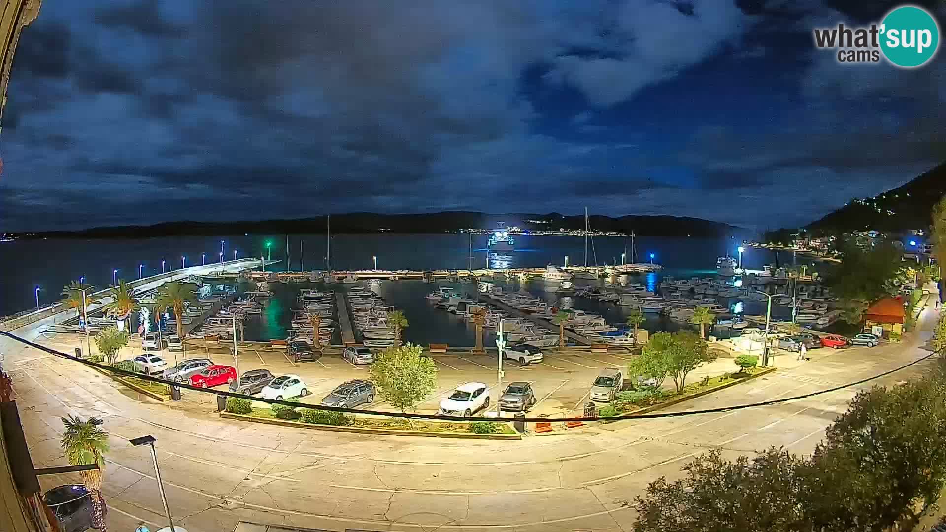 Webcam Orebić Uferpromenade – Fähre nach Korčula Live