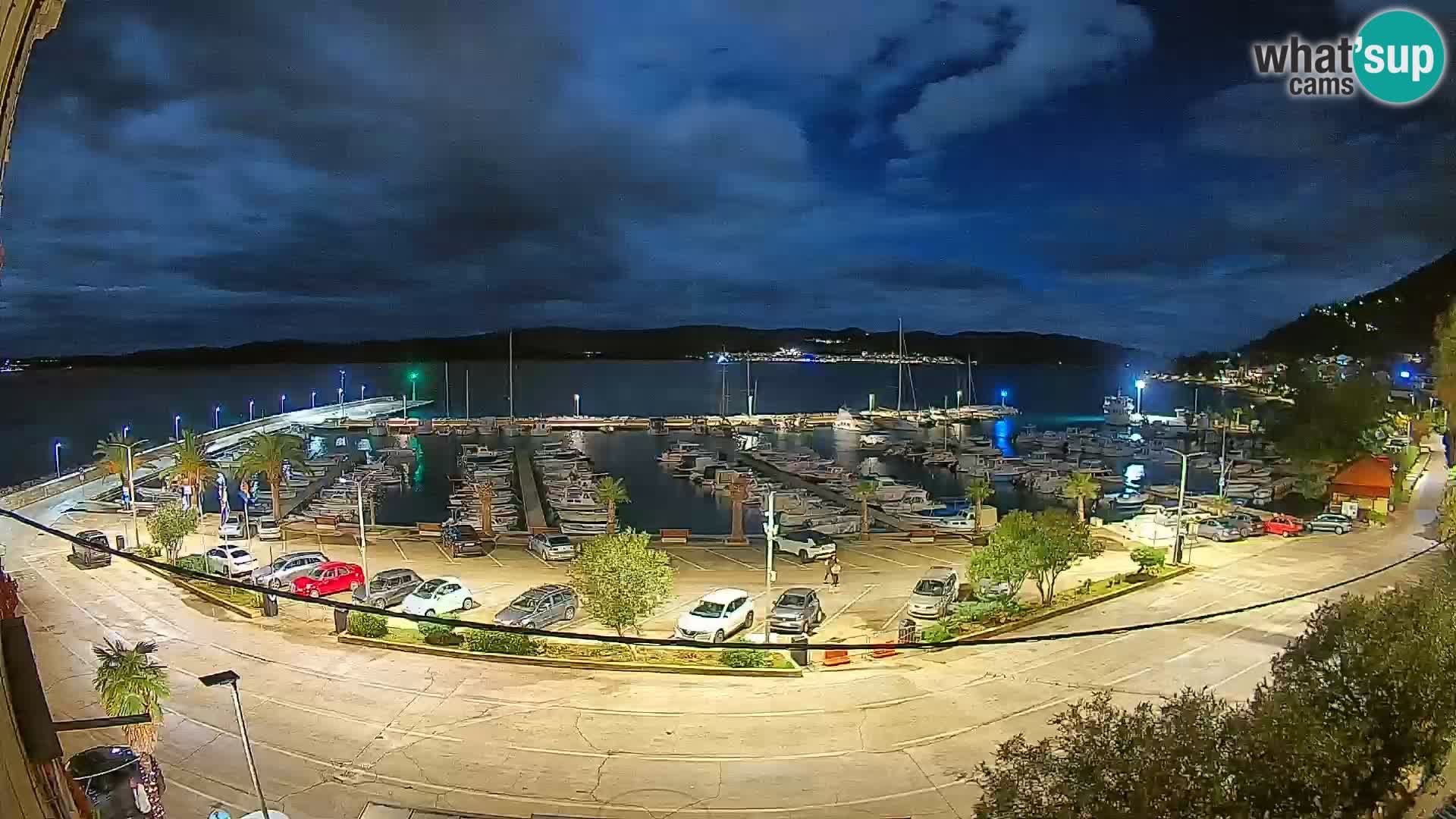 Webcam Orebić Uferpromenade – Fähre nach Korčula Live