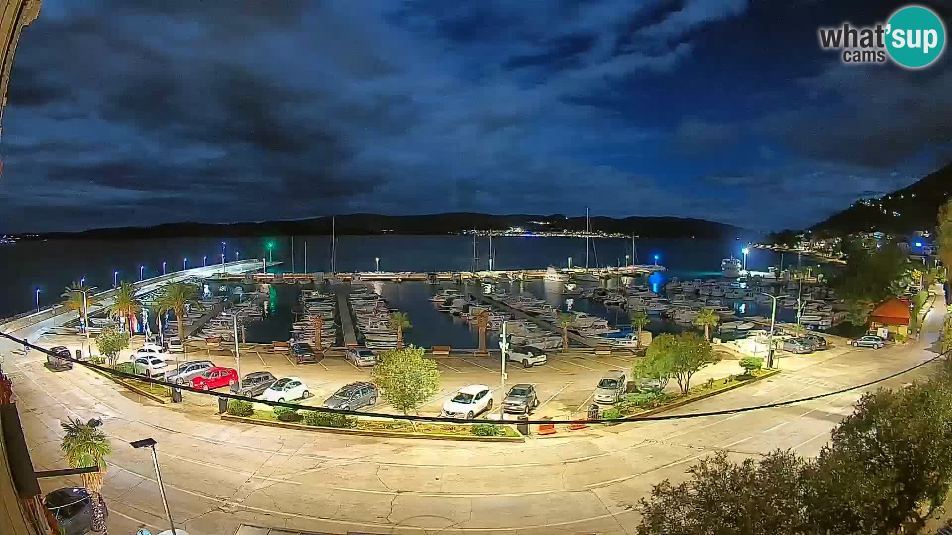 Webcam Orebić Riva – Ferry to Korčula Live