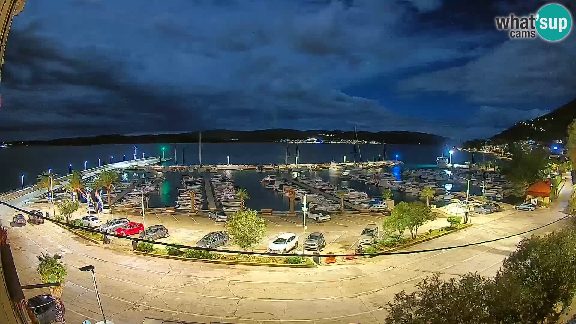Webcam Orebić Riva – Ferry to Korčula Live